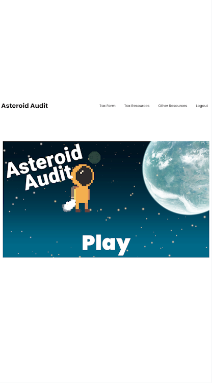 Asteroid Audit Project Website